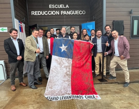 Desafío Levantemos Chile inaugura moderna escuela en zona rural de Galvarino