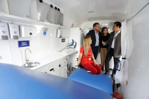 Entregan PAP móvil que beneficiará a mujeres de 8 comunas de Concepción