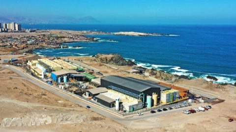 Antofagasta y Mejillones serán abastecidas en un 100% con agua del mar