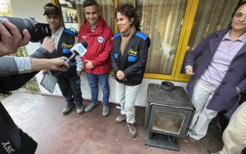 Programa de recambio de calefactores elimina oficialmente 10.000 estufas a leña en Coyhaique