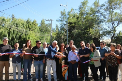 Gobierno Regional inauguró nuevas luminarias en Rancagua y cámaras de televigilancia en Machalí