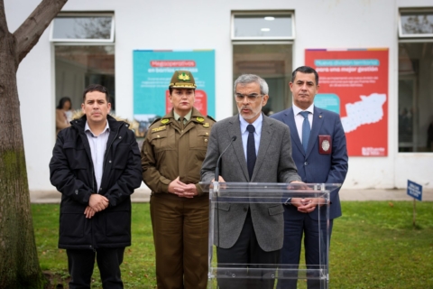 Ministro Cordero aseguró que en Puente Alto las policías están realizando intervenciones focalizadas con resultados