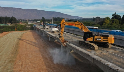 MOP inicia obras de reemplazo del Puente Huentelauquén oriente por USD$ 7.5 millones