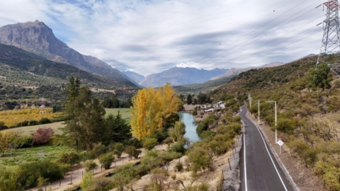 Inauguran pavimentos rurales en localidad de Chacayes