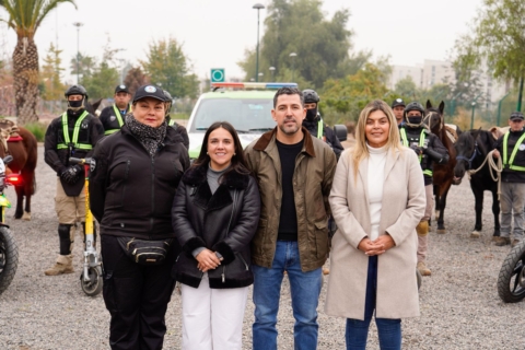 A caballo y con scooters La Florida afronta la delincuencia en la comuna