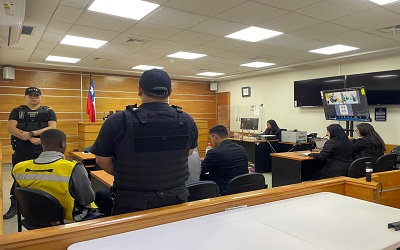 Prisión preventiva de imputado por dos homicidios perpetrados en Iquique