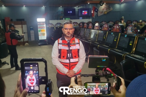 Municipio de Rengo saca de circulación más de 120 máquinas tragamonedas