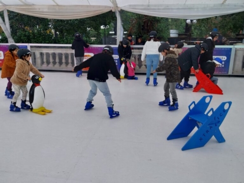 Ovalle estrenará pista de hielo ecológica e inclusiva para disfrutar en familia las vacaciones de invierno