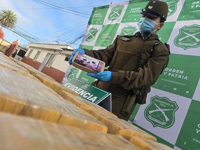 Los Vilos: Desarticulan red de narcotráfico y decomisan casi 100 kilos de droga