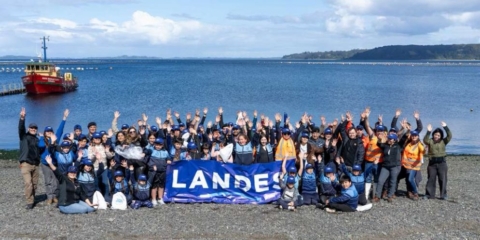 Dalcahue realiza operativo de limpieza en Calen para cuidar el medio ambiente
