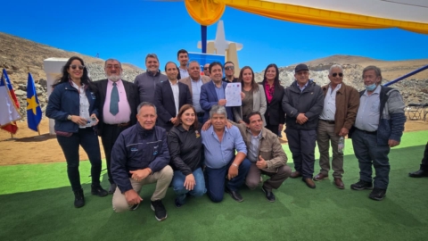 Proyectan a Mina San José como geositio del futuro Geoparque Atacama