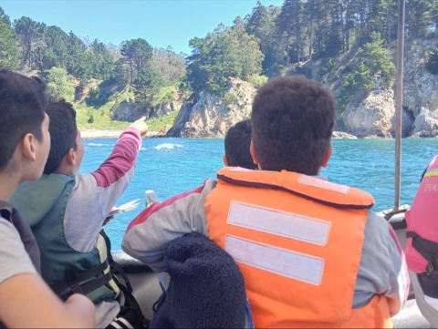 Salidas educativas al aire libre fortalecen aprendizajes ambientales en Hualpén