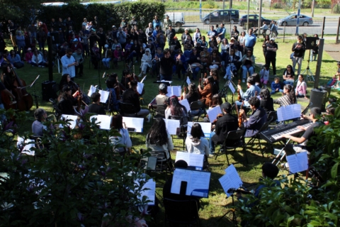 La Orquesta ULagos ofreció concierto abierto en la Casona Hollstein de Osorno