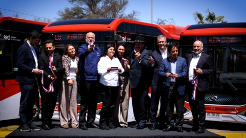 Copiapó, la primera ciudad de Sudamérica con sistema de transporte público 100% eléctrico