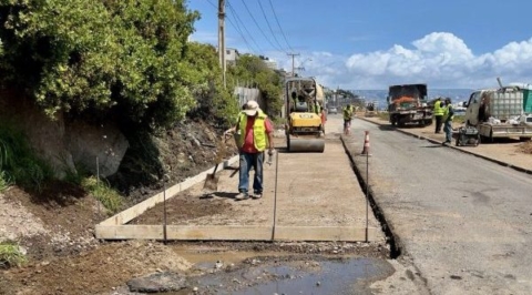 Viña del Mar detalla reparaciones viales específicas en el borde costero
