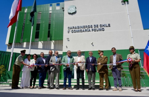 Peumo inaugura nuevas dependencias de la 5ª Comisaría de Carabineros