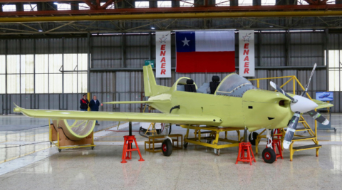Casi lista fabricación del nuevo avión chileno de instrucción T-40 Newén
