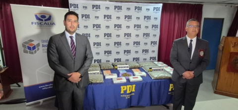 Formalizan a nueve imputados por delitos de tráfico de droga