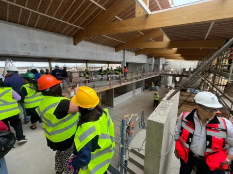 Avanzan obras de Escuela Rural Mollulco con infraestructura de primer nivel