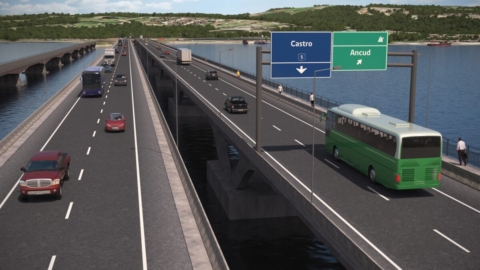 Adjudican concesión para modernizar Ruta 5 entre Chacao y Chonchi en Chiloé