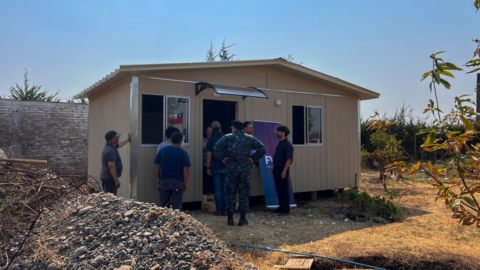 Solo ocho viviendas habitables tras un mes de reconstrucción en Ñuble Solo ocho viviendas habitables tras un mes de reconstrucción en Ñuble