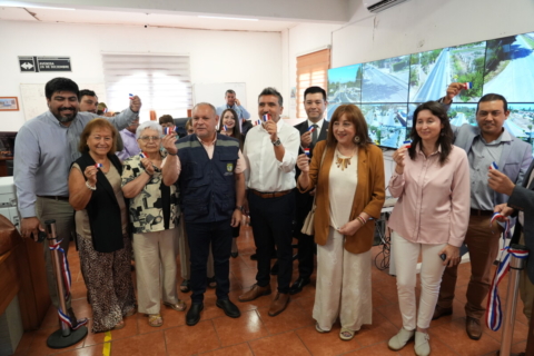 San Esteban inaugura moderno sistema de televigilancia