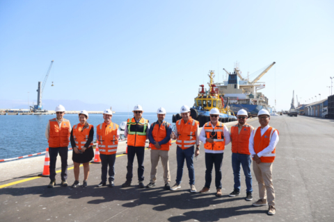 Puerto Antofagasta proyecta expansión tras visita de actores del Corredor Bioceánico