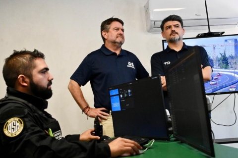 Estación Central refuerza seguridad con 24 cámaras y 5 pórticos lectores de patentes