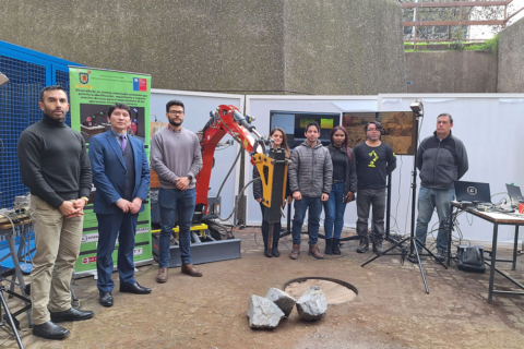 Equipo de la Usach desarrolla solución para rocas sobredimensionadas