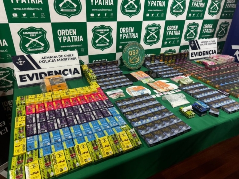 Desarticulan red de tráfico de drogas con traslado aéreo hacia Magallanes