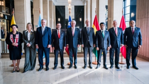 Cinco países sudamericanos acuerdan coordinación regional contra el crimen organizado