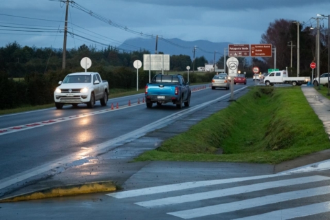 Puerto Montt activa pórticos con lectura de patentes Puerto Montt activa pórticos con lectura de patentes
