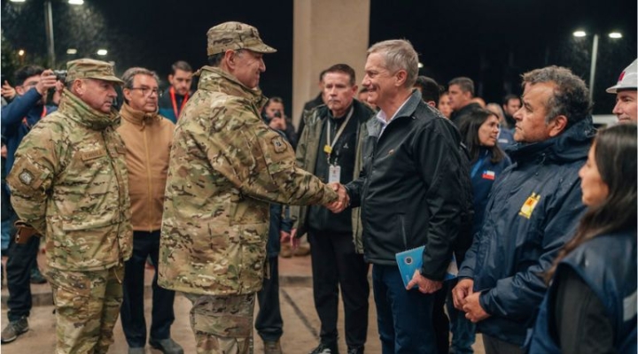 Presidente Kast en Atacama se reúne con alcaldes para coordinar la ayuda del Ejecutivo