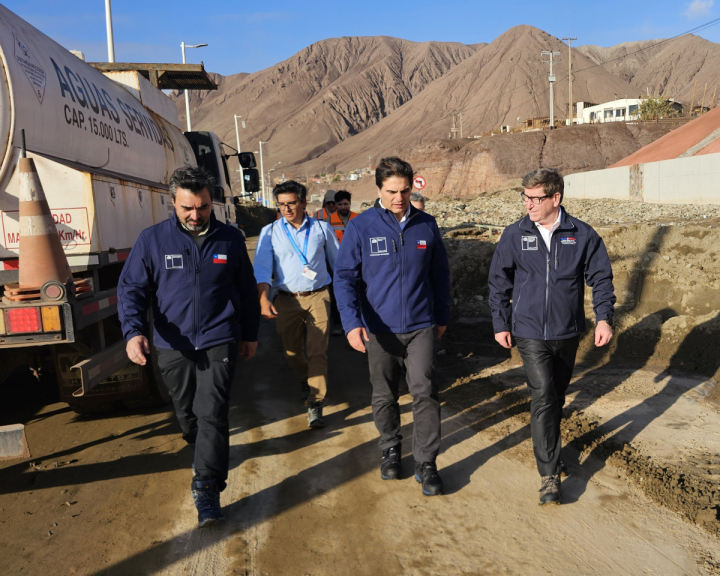 Biministro Daniel Mas aborda emergencia climática y apoyo a comunidades de Antofagasta