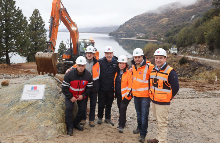 Comienzan obras de pavimentación en tramo estratégico de la Carretera Austral en Río Ibáñez