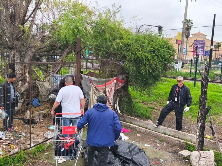 La Serena retira asentamientos irregulares en las inmediaciones de la Ruta 5