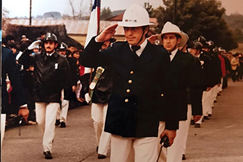 Primera Compañía de Bomberos de Villarrica conmemora 90 años con homenaje a Maximiliano Ferrada