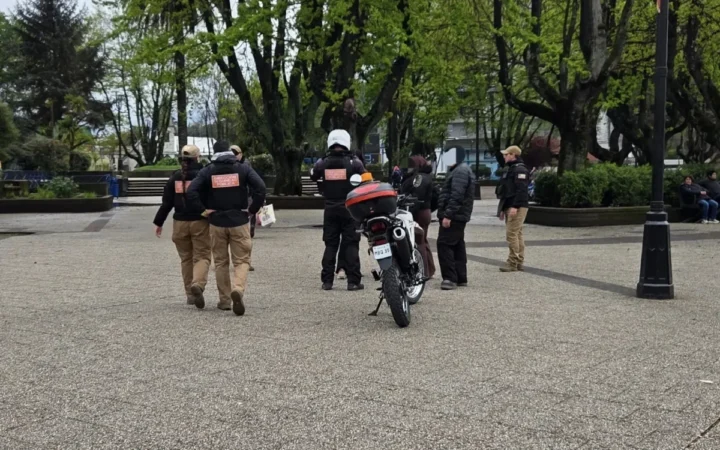 Cámaras permiten detectar transacción de drogas y concretar cuatro detenciones en Temuco